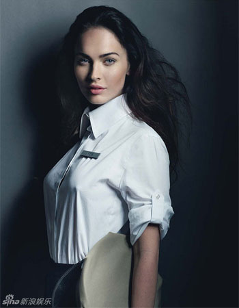 Megan Fox on cover of W magazine march 2010