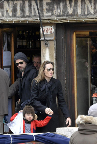 Brad Pitt and Angelina Jolie moving to Venice for 3 months 