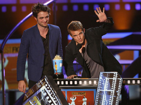 Sienna Miller,Robert Pattinson,Hilton and other celebs at 2009 MTV Movie Awards in L.A.