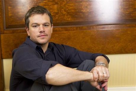 Matt Damon says waiting on Kennedy film script