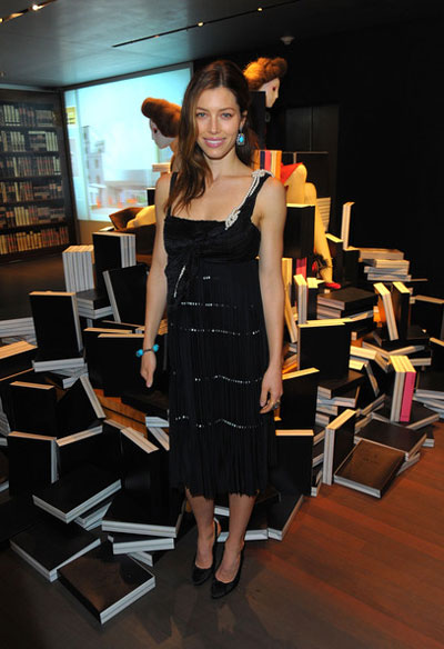 Jessica Alba and Jessica Biel attend Prada Book Launch Party