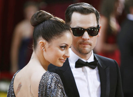 Nicole Richie with her fiance Joel Madden at the 82nd Academy Awards