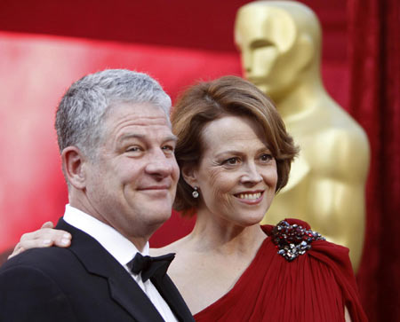 Sigourney Weaver at the 82nd Academy Awards