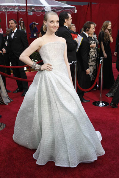 Amanda Seyfried at the 82nd Academy Awards