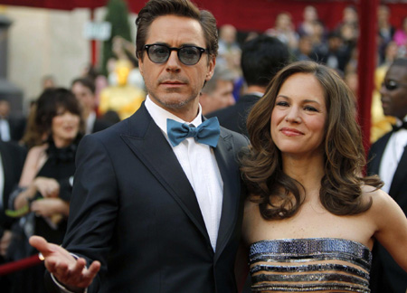 Robert Downey Jr. arrives at the 82nd Academy Awards