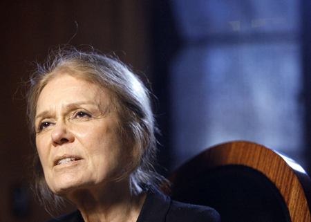 Pioneering feminist Gloria Steinem's portrait