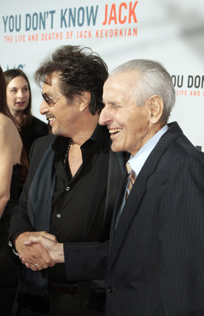 Al Pacino at premiere of TV film 