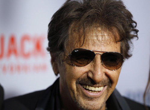 Al Pacino at premiere of TV film 