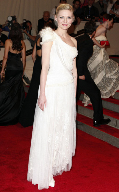 The red carpet of Met Costume Gala 2010 in New York