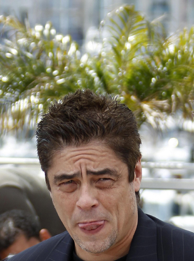 Jury member Benicio Del Toro