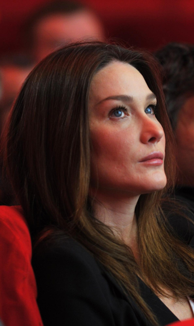 Carla Bruni-Sarkozy at international launch of Born HIV Free campaign