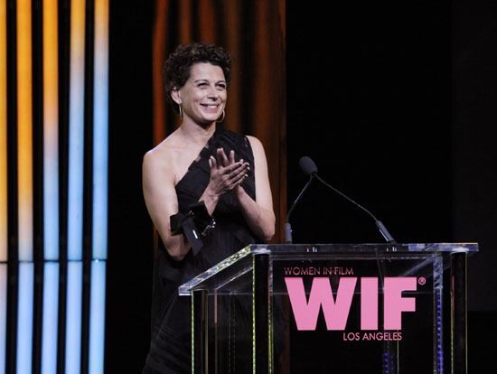 Celebrities attend the 2010 Women in Film Crystal+Lucy Awards