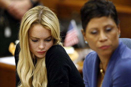 Distraught Lindsay Lohan sentenced to 90 days jail