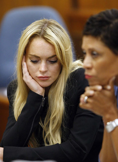 Distraught Lindsay Lohan sentenced to 90 days jail