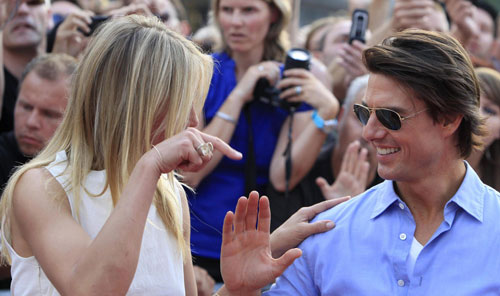 German premiere of film 'Knight & Day' in Munich