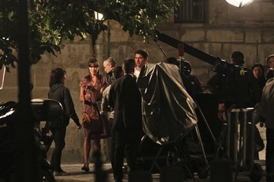 French first lady filming in latest Allen flick