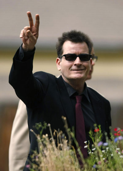 Charlie Sheen pleads guilty to assault