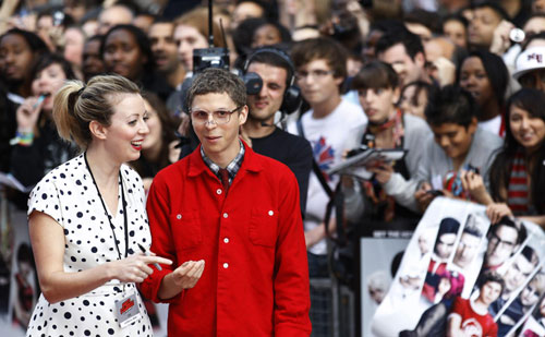 Premiere of Scott Pilgrim vs. the World at Empire Theatre in London