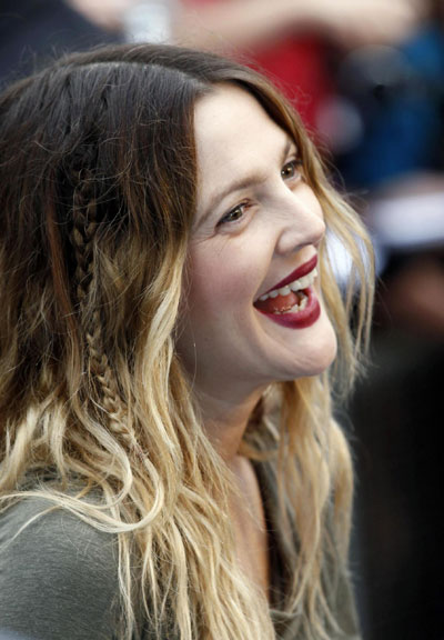 Drew Barrymore and Justin Long attend UK premiere of film 'Going the Distance' in London