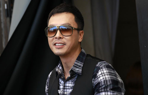 Donnie Yen arrives for a photocall for 'The Legend of the Fist: The Return of Chen Zhen'