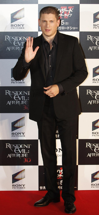 Tokyo premiere of movie 'Resident Evil: Afterlife 3D'