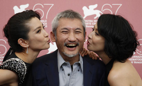 Red carpet of 'Detective Dee and the mystery of Phantom Flame' at 67th Venice Film Festival