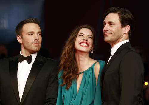 Red carpet for 'The town' at 67th Venice Film Festival