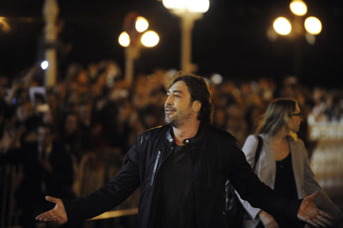 Julia Roberts and Javier Bardem at 58th San Sebastian Film Festival