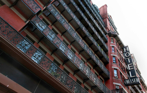 Haven for New York artists, Chelsea Hotel for sale