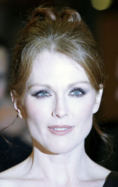 Julianne Moore receives a life-time acting award at Rome Film Festival