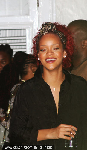 Rihanna attends the biggest weekday party in Barbados