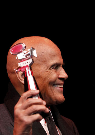 Singer Harry Belafonte receives the Berlinale camera