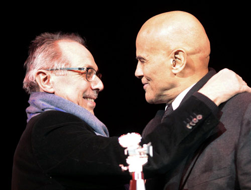 Singer Harry Belafonte receives the Berlinale camera