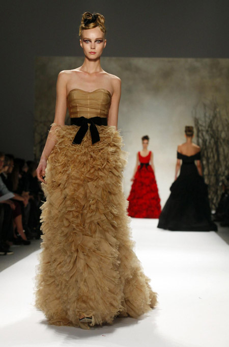 Monique Lhuillier Fall/Winter 2011 collection