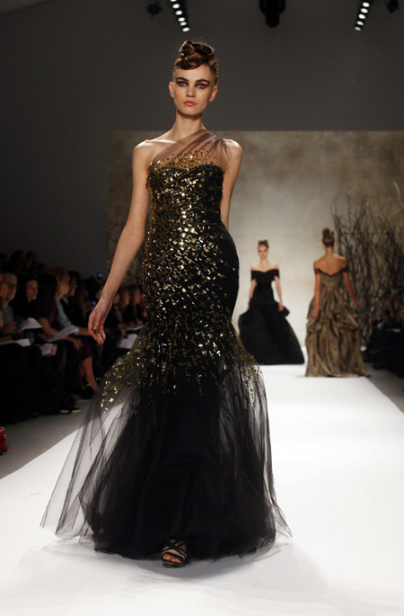 Monique Lhuillier Fall/Winter 2011 collection