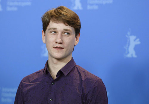 Director Alexander Mindadze promote 'Innocent Saturday' with cast members at the Berlin Film Festival