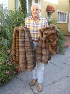 Zsa Zsa Gabor's husband puts fur coats up for sale