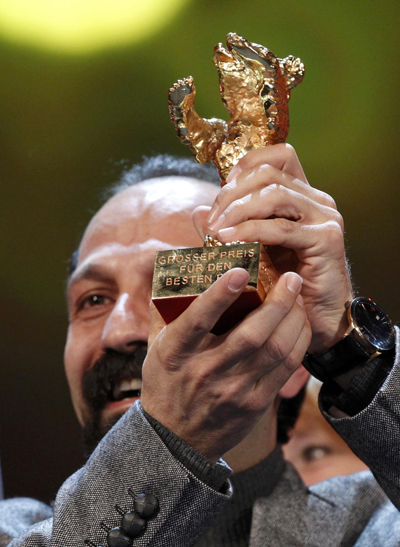 Iranian director wins the Golden Bear award for Best Film