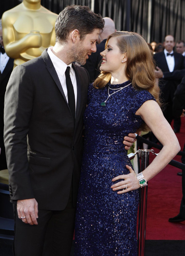 Amy Adams arrives at the 83rd Academy Awards in Hollywood