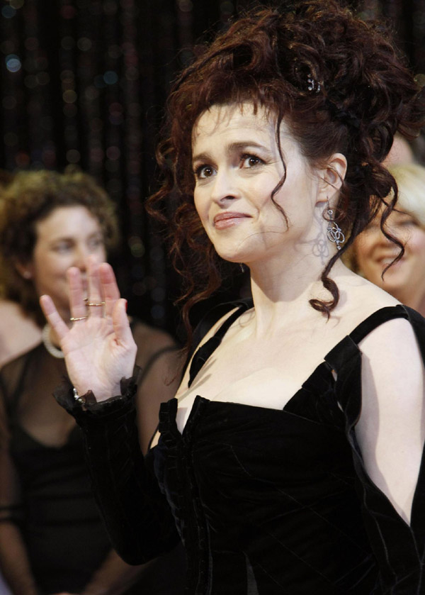 Helena Bonham Carter arrives at the 83rd Academy Awards in Hollywood