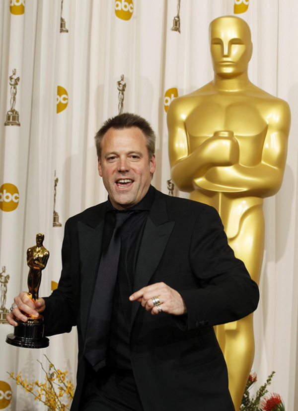 Wally Pfister wins the Oscar for cinematography