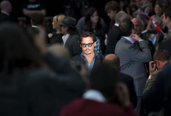 The premiere of the new film 'Pirates of the Caribbean: On Stranger Tides' at the Westfield Cinema in London