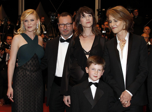 The screening of the film 'Melancholia' at the 64th Cannes Film Festival