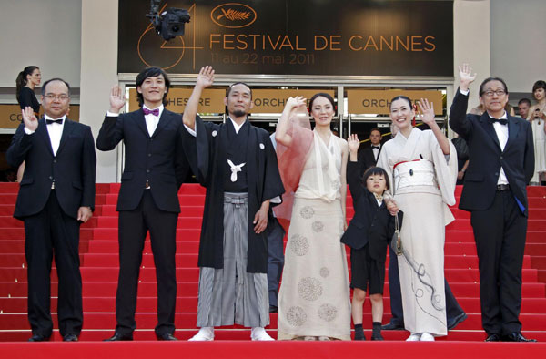 The screening of 'Hanezu No Tsuki' at Cannes