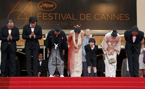 The screening of 'Hanezu No Tsuki' at Cannes