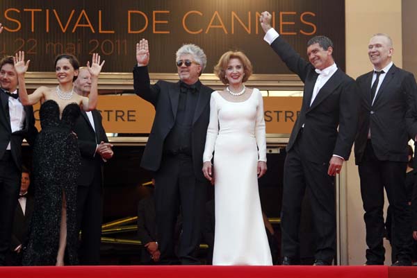 The screening of film 'La Piel Que Habito' at 64th Cannes Film Festival