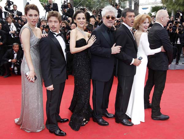 The screening of film 'La Piel Que Habito' at 64th Cannes Film Festival