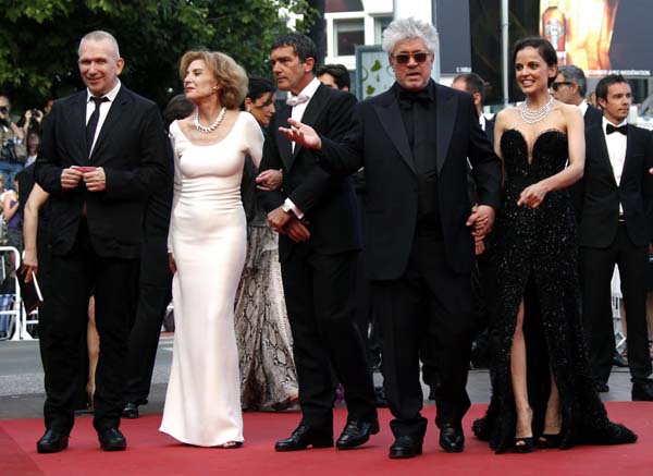 The screening of film 'La Piel Que Habito' at 64th Cannes Film Festival