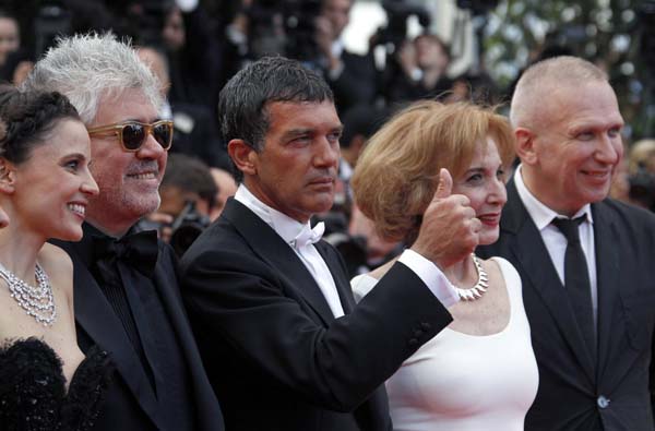 The screening of film 'La Piel Que Habito' at 64th Cannes Film Festival