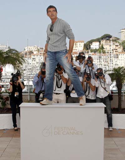 A photocall for film 'La Piel Que Habito' in competition at 64th Cannes Film Festival